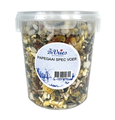 Zzzde vries papegaai spec voer