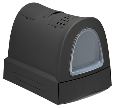 Imac kattenbak zuma antraciet | 40x56x42,5 cm