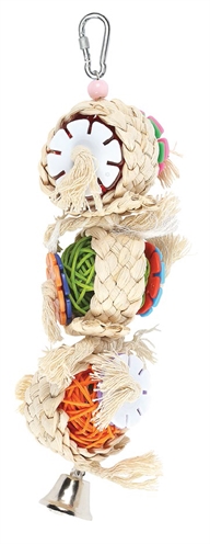 Happy pet tansy trio vogelspeelgoed | 30x8x8 cm