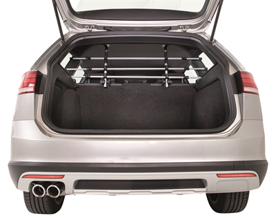 Trixie hondenrek auto | zilver/zwart 96-163x75-110 cm