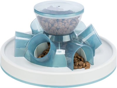 Trixie cat activity tunnel feeder | 28x14 cm denkspeelgoed