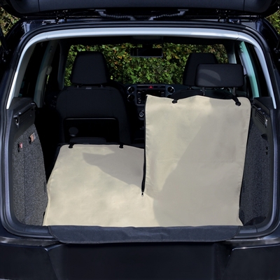Trixie autodeken kofferbak beige / zwart | 180x130 cm