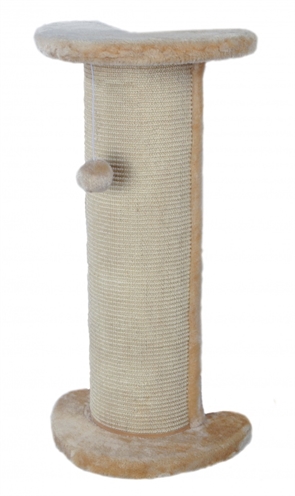 Trixie krabpaal lorca beige | 37x27x75 cm