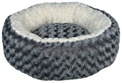 Trixie hondenmand kaline rond grijs / creme | 50x50 cm