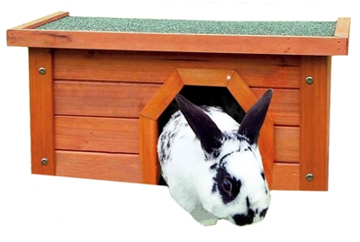 Trixie natura knaagdierhuis bruin | 40x20x28 cm