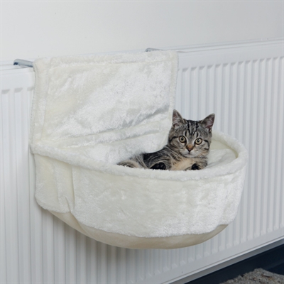 Trixie radiatorhangmat relax pluche wit | 45x13x33 cm