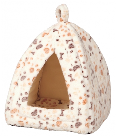 Trixie kattenmand iglo lingo | wit/beige 32x42x32 cm