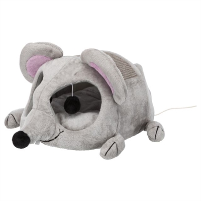 Trixie kattenmand lukas muis 35×33×65 cm – lichtgrijs/grijs