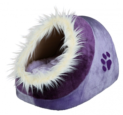 Trixie kattenmand iglo minou | lila 35x26x41 cm