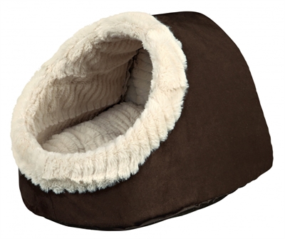 Trixie kattenmand iglo timur | bruin/beige 35x26x41 cm