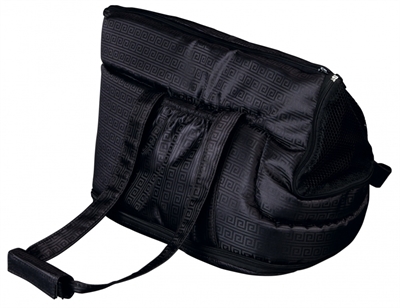 Trixie hondentas riva | zwart 26x30x45 cm