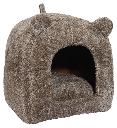 40 winks rosewood kattenmand iglo teddy bruin | 38x38x40 cm
