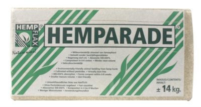Hemparade hennepvezelstrooisel | 14 kg
