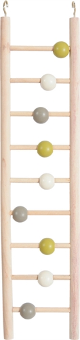 Zolux ladder hout 9 treden met kralen