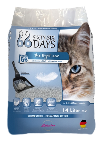 Zzz66 days cotton light kattenbakvulling