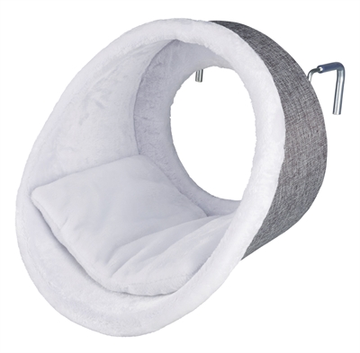 Trixie radiator hangmat iglo wit/grijs | 34x38x38 cm