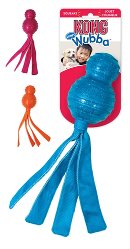 Kong wubba comet | 22x5,5x5,5 cm hondenspeeltje