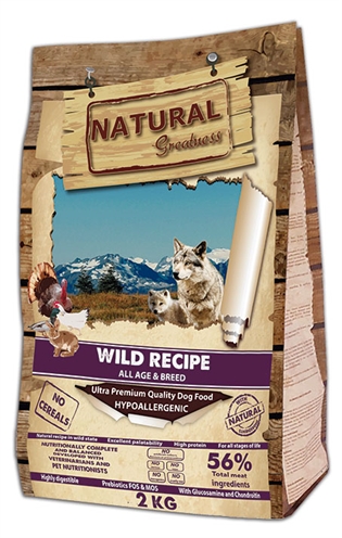 Natural greatness wild recipe | 2 kg hondenvoer