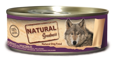 Natural greatness natural greatness chicken/vegetables | 156 gr