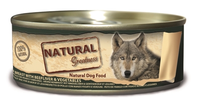 Natural greatness chicken / beef liver | 156 gr