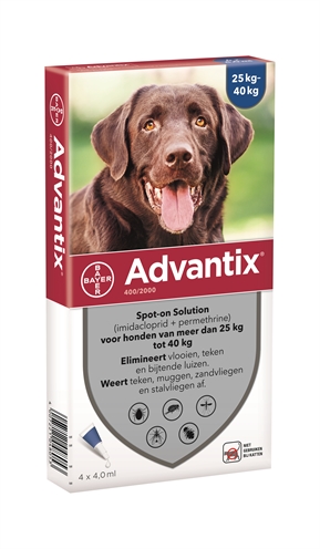 Bayer advantix spot on | 25+ kg - 4 pip