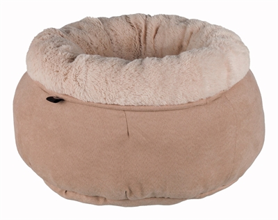 Trixie kattenmand elsie velours beige | 45x45x25 cm