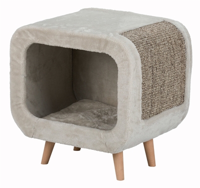 Trixie alicia relax huis | lichtgrijs/grijs gemêleerd, 48x48x38 cm