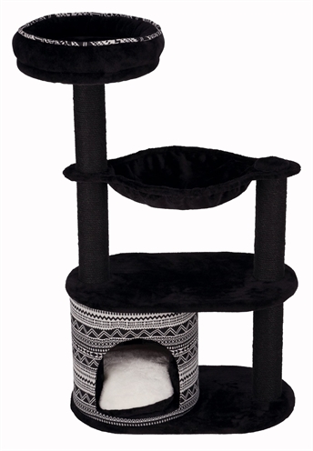 Trixie krabpaal giada zwart/wit | 65x38x112 cm