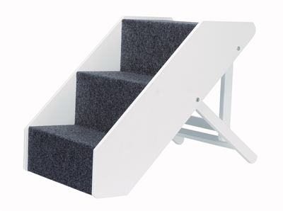 Trixie trap in hoogte verstelbaar wit | 40x67 cm