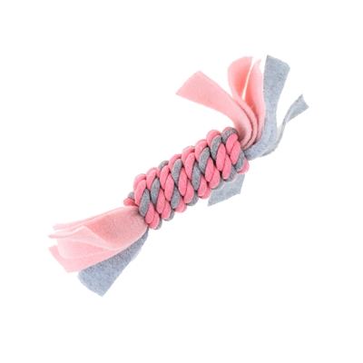 Little rascals flostouw spoel fleece roze | 22x5x5 cm