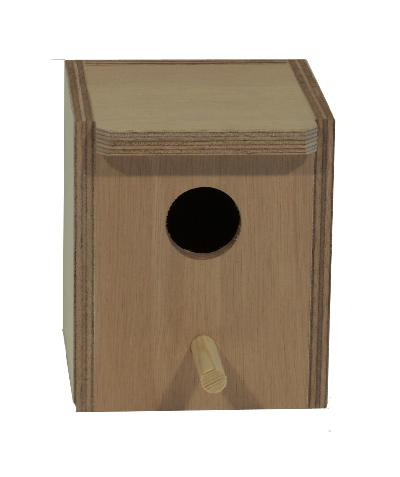 Merkloos mezenkast rond gat | 10,5x11,5x12,5 cm