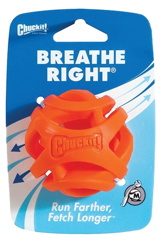 Chuckit breathe right fetch bal | oranje 6 cm