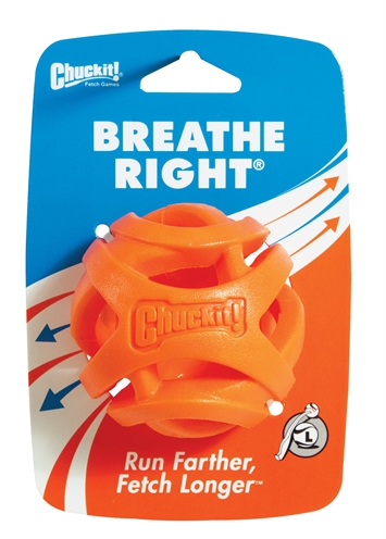 Chuckit breathe right fetch bal | oranje 7 cm