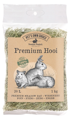 Pets own choice premium berghooimix | 4x1 kg