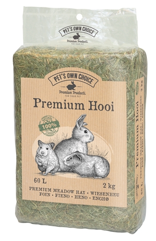 Pets own choice premium berghooibalen | 4x2 kg