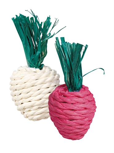 Trixie radijs en rettich met stro | 8 cm 2 st