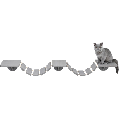 Trixie klim/klauterladder wand taupe | 150x30 cm