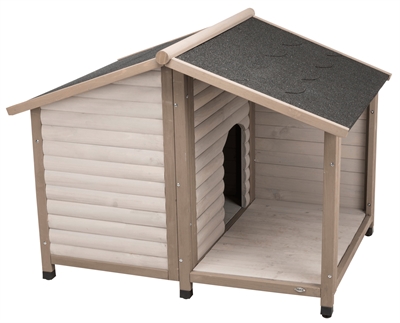 Trixie natura hondenhok lodge | grijs 130x105x100 cm