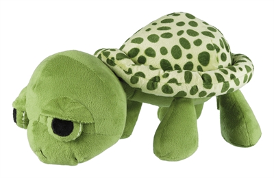Trixie schildpad pluche 40 cm | knuffeldier voor honden