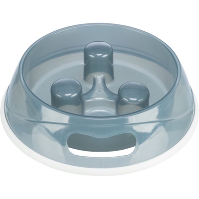 Trixie slow feed voerbak | kunststof, anti-slip, 27 cm, 4 st