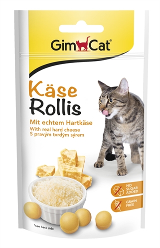 Gimcat kaas rollis 40 gr | lekker snack voor katten