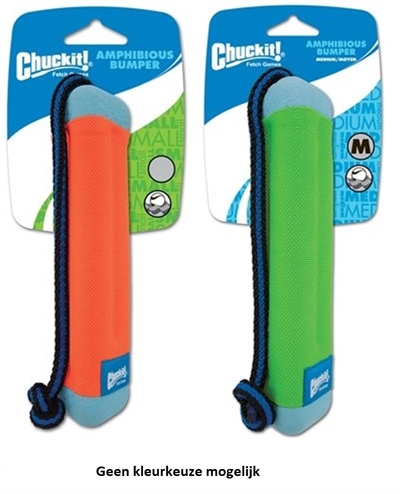 Chuckit amphibious bumper assorti | 5x5x25 cm