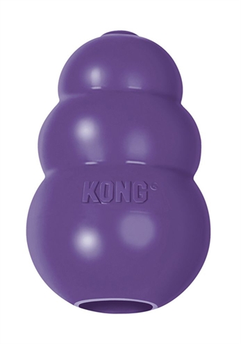 Kong senior paars | large 10,5x7x7 cm hondenspeelgoed
