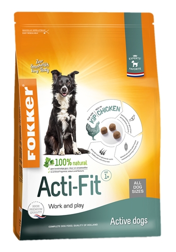 Fokker acti-fit hondenvoer | 13 kg