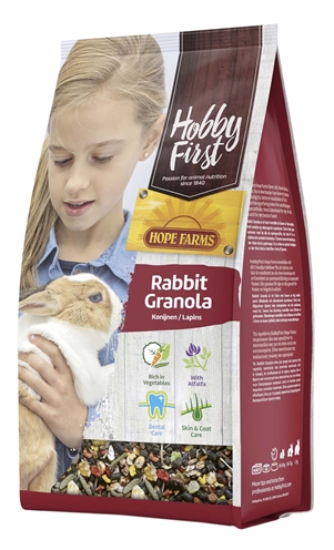 Hobbyfirst hopefarms rabbit granola | 2 kg