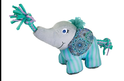 Kong knots carnival olifant | 17x12,5x9 cm