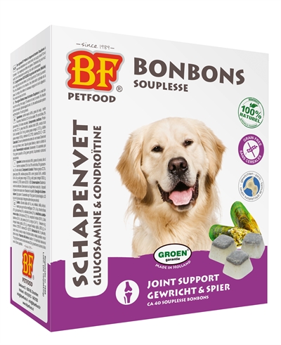 Bf petfood schapenvet maxi bonbons souplesse | 40 st