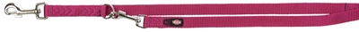 Zzz trixie hondenriem premium verstelbaar nylon orchidee paars
