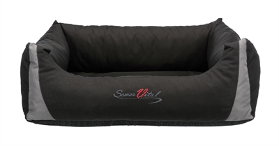 Trixie hondenmand samoa vital | orthopedisch 100x80 cm zwart/grijs