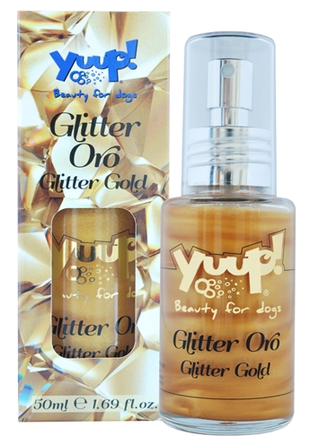 Yuup! fashion glitter gold hondenparfum | 50 ml